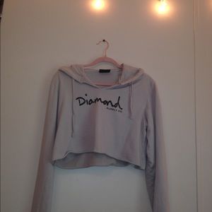 Diamond Supply Co. cropped hoodie